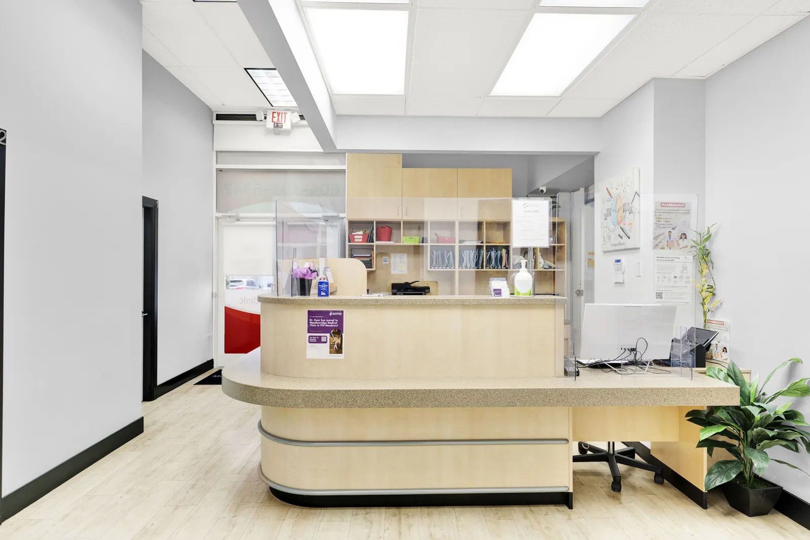 Front desk